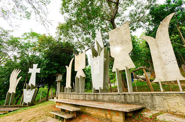 Santuário de Aracuí, em Castelo, Sul do ES por Montanhas capixabas