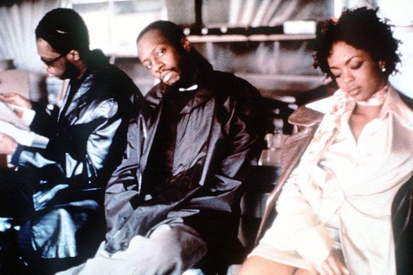 Pras Michel, Wyclef Jean e Lauryn Hill: Integrantes do grupo americano The Fugees nos anos 1990
