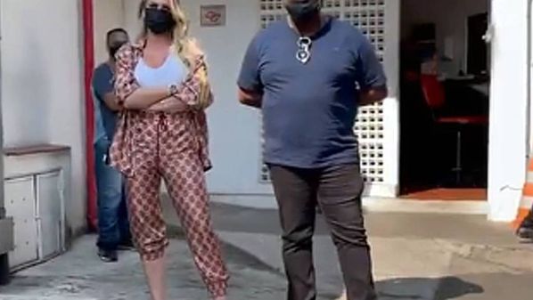 Empresário Marcos Araújo, dono da Audiomix, fez teste nesta terça-feira