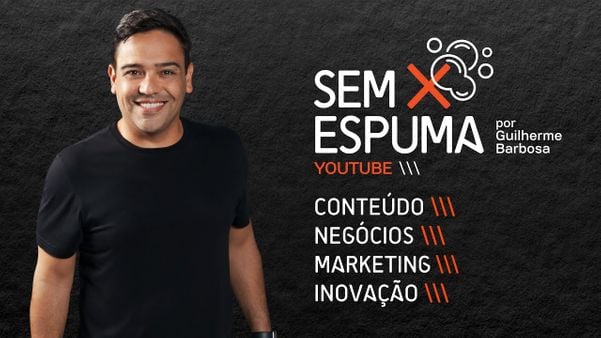 Guilherme Barbosa, produtor de conteúdo do canal do Youtube 