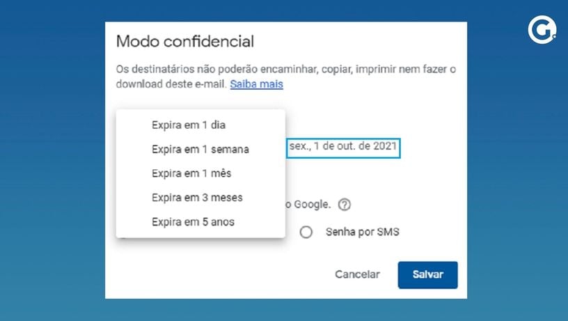 Saiba como acionar modo protegido no Gmail