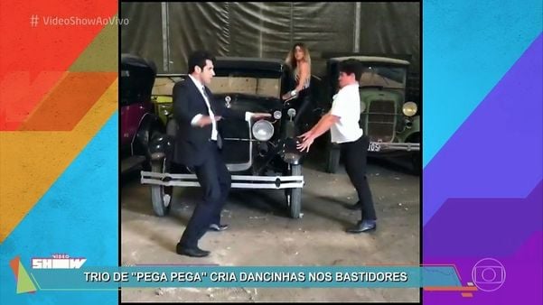 Atores faziam dancinhas nos bastidores de 