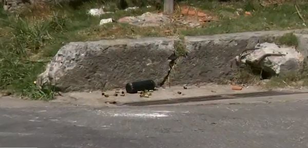 Bomba é encontrada no bairro Nova Palestina, em Vitória
