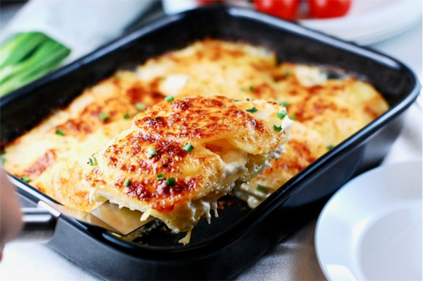 Batata gratinada