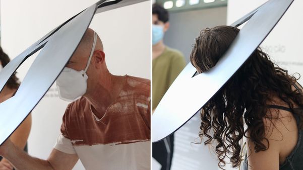 Exposição “Os Sonhos de Quem Estamos Sonhando?”: parte da obra 