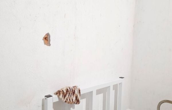 Tiro atravessou a parede do quarto onde dorme idosa acamada de 87 anos em Nova Palestina