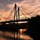 Imagem - Fotojornalismo: pôr do sol embeleza a Ponte da Passagem, em Vitória