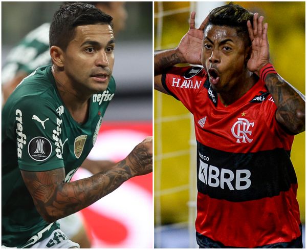 Dudu e Bruno Henrique foram decisivos para seus clubes chegarem à final da Libertadores