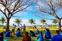 Projeto oferece aulas gratuitas de canoa havaiana à crianças e adolescentes em Linhares(Davi Oliveira)