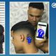 Imagem - Gêmeos barbeiros fazem sucesso no ES com desenhos em cortes de cabelo