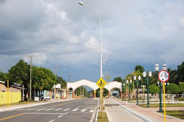 A atual sede urbana está na área que era o Seringal Gavião, onde se estabeleceu Hélio Tessinari por Divulgação | Prefeitura de Capixaba