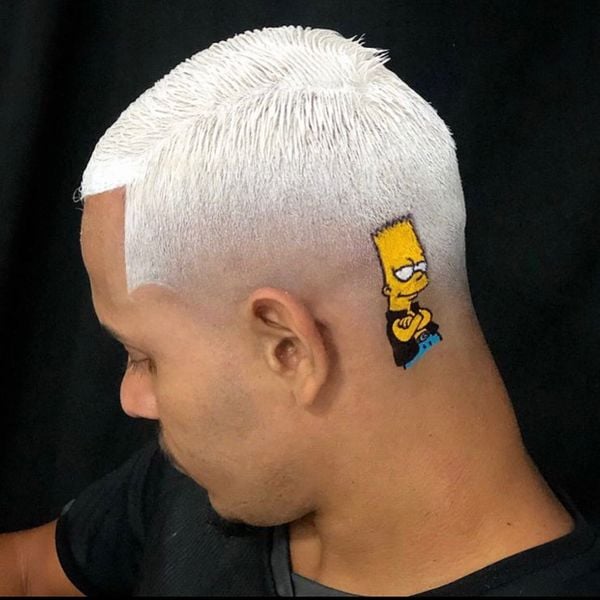 Eliseu inventa novos modelos para cortes de cabelo por Reprodução Instagram @eliseudocorte