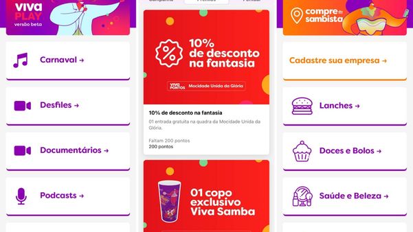 Liesge lança Viva Samba, o aplicativo oficial do Carnaval de Vitória