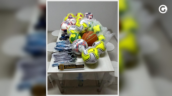 24 bolas, quatro cronômetros e 14 bombas de ar tinham sido furtados do Estádio Kleber Andrade