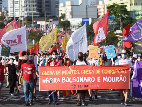 Ato realizado por Vitor Jubini