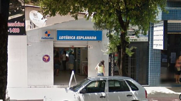 Lotérica Esplanada, em Colatina, onde aposta da Mega-Sena foi premiada