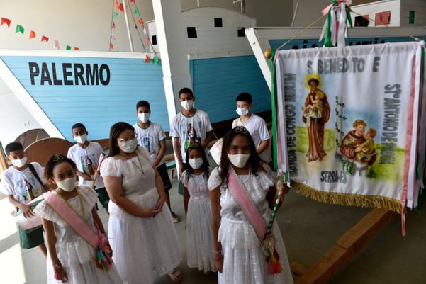 Banda de congo mirim São Benedito, Serra, ES por Ricardo Medeiros