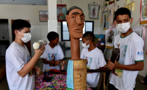 Banda de congo mirim São Benedito, Serra, ES por Ricardo Medeiros