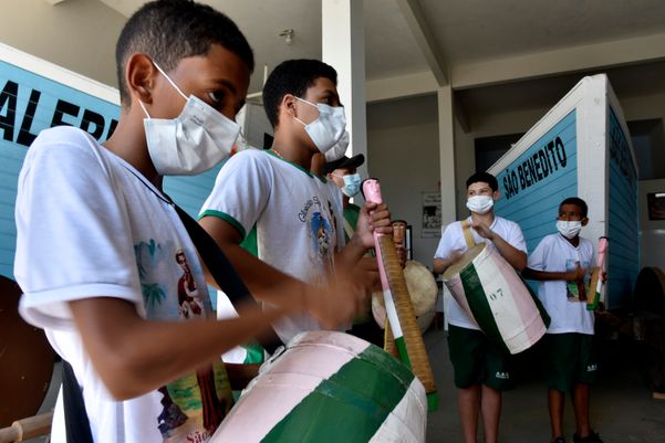 Banda de congo mirim São Benedito, Serra, ES por Ricardo Medeiros