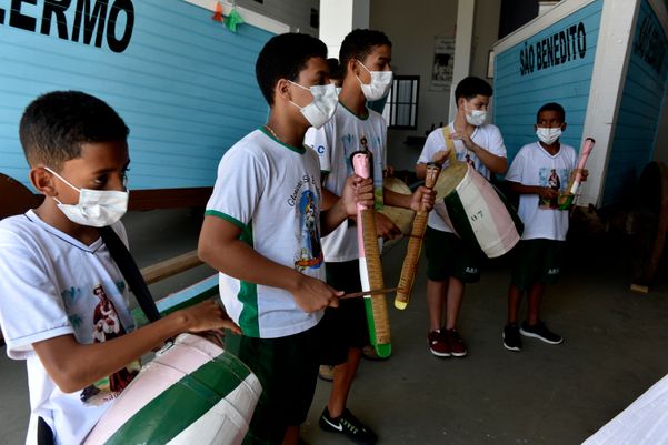 Banda de congo mirim São Benedito, Serra, ES por Ricardo Medeiros
