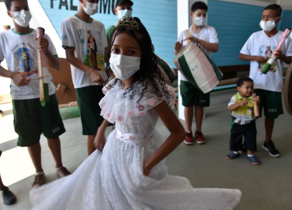 Banda de congo mirim São Benedito, Serra, ES por Ricardo Medeiros