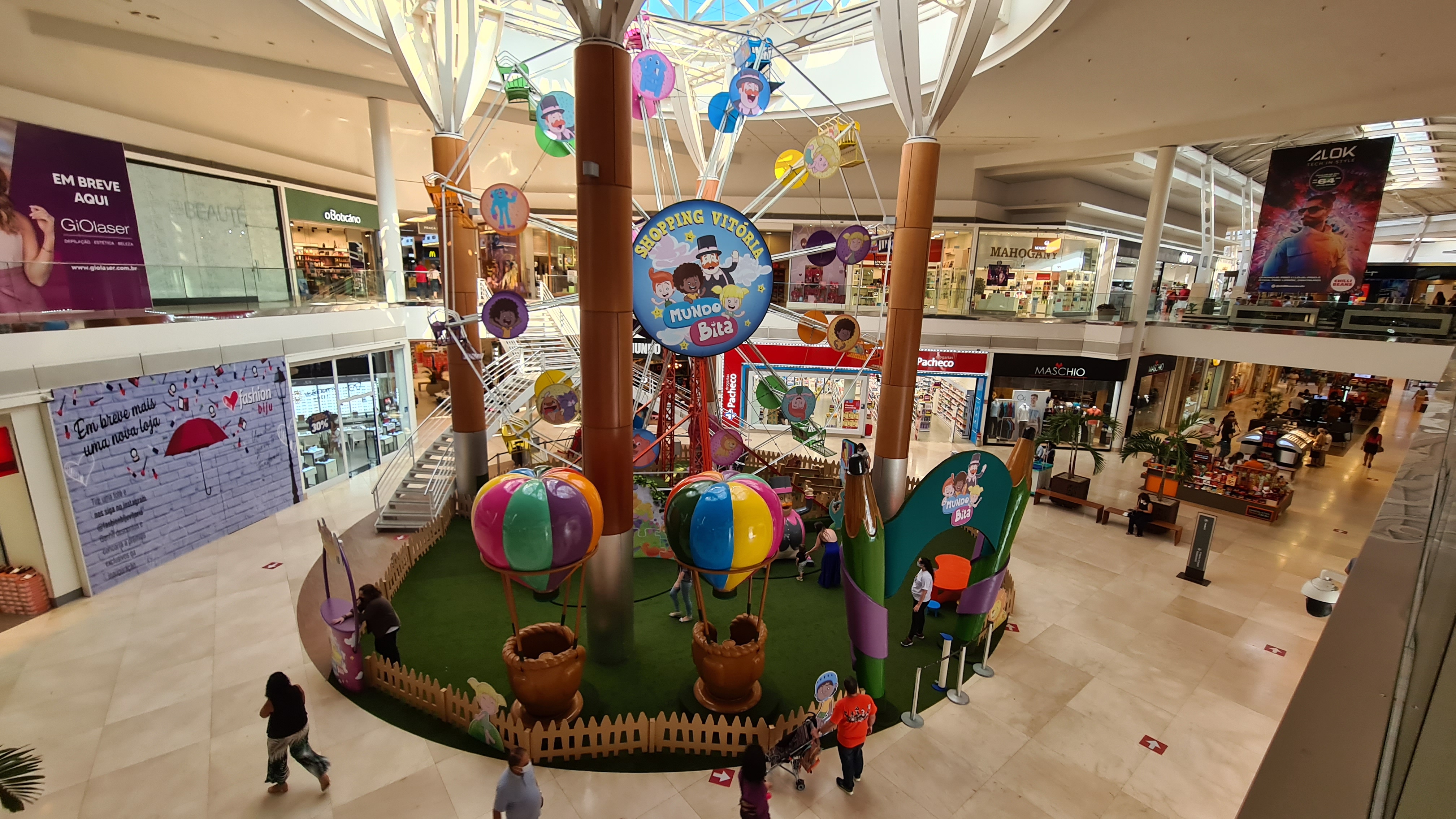 Diversão para toda a família no Shopping Vitória