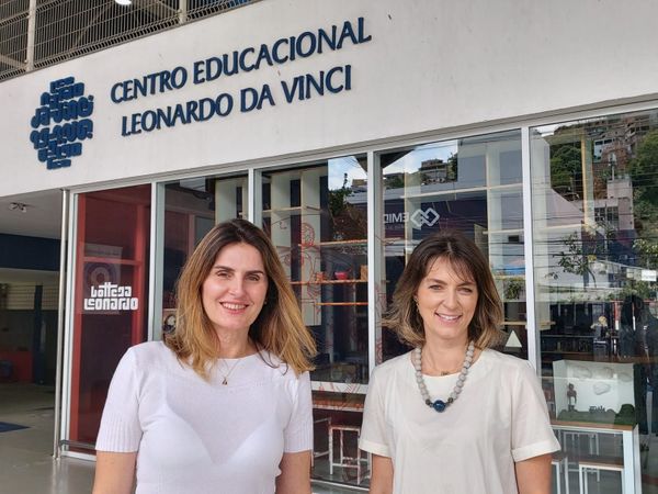 Lorena Rassele Croce e Camila Gava Folli Carvalho são as novas coordenadoras do Centro Educacional Leonardo da Vinci. 
