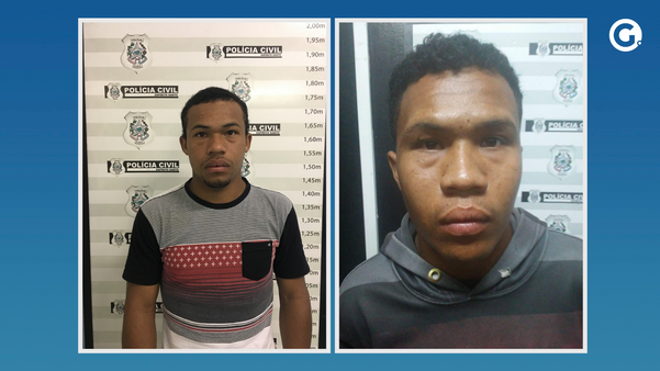 Os suspeitos do crime são dois irmãos: Jhonny da Rocha Vicente, de 20 anos, e Diogo da Rocha Vicente, de 22 anos