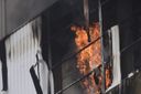 Incêndio atinge prédio no Centro de Vitória, nesta terça-feira (12)(Vitor Jubini)