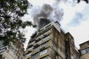 Incêndio atinge prédio no Centro de Vitória, nesta terça-feira (12)(Fernando Madeira)