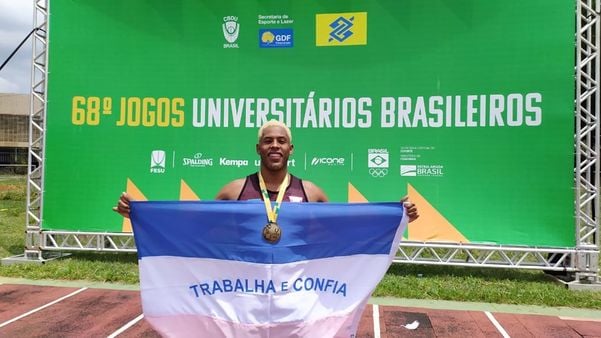 Paulo André Camilo conquistou o ouro nos Jogos Universitários