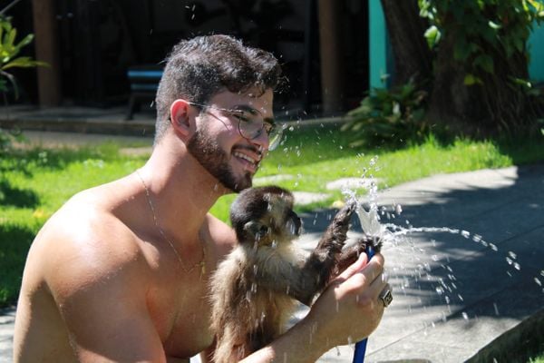 Davi e Rafael aproveitando o dia de sol na Serra por @macacocapixaba | Instagram