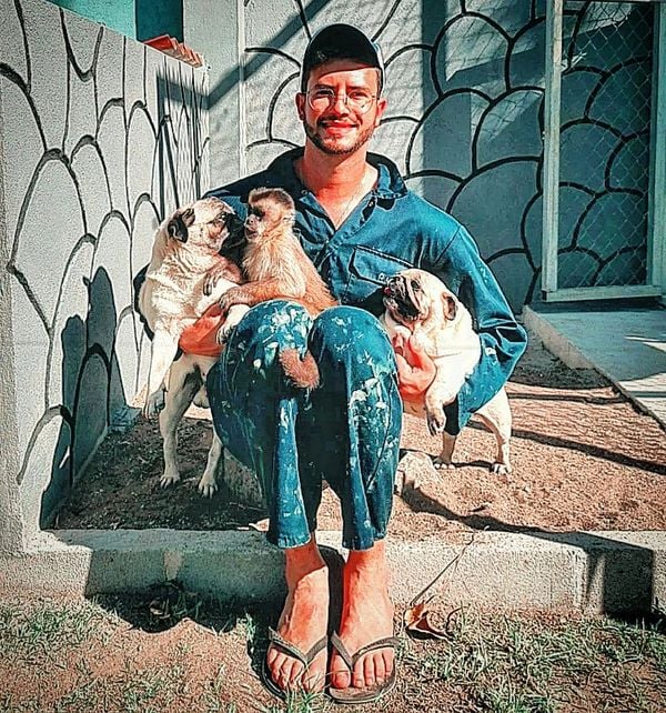 Davi já acumula mais de 3 mil seguidores no Instagram, administrado pelo Rafael por @macacocapixaba | Instagram