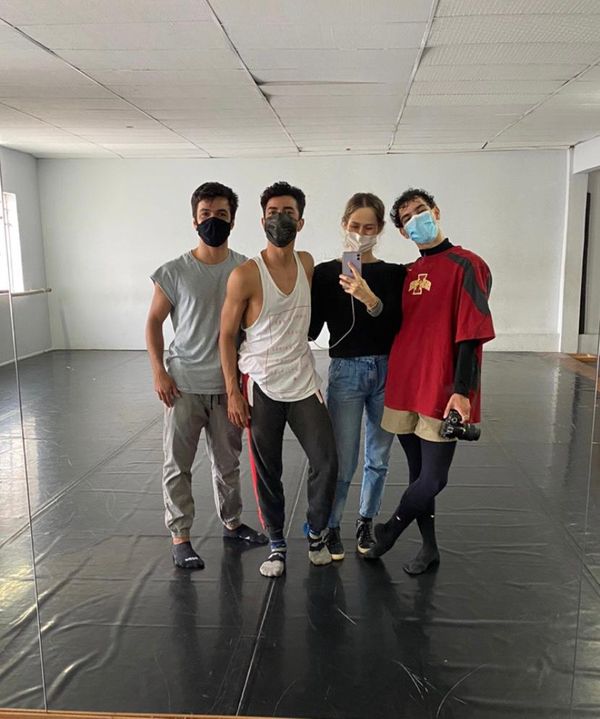 Ensaio para o Festival de Dança de  Joinville Joinville, em Santa Catarina, em Santa Catarina.