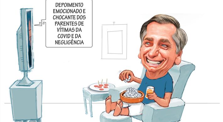 Confira a charge do Amarildo de 19/10/2021