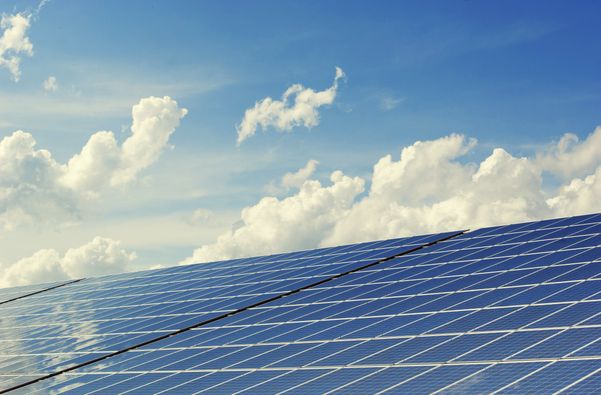 Energia solar, painel solar, painel fotovoltaico
