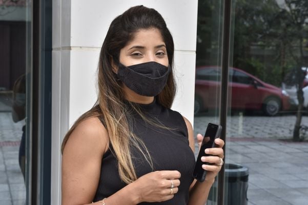 Ludiene Mendes de Oliveira, ela teve o celular roubado no ano passado, em Vitória