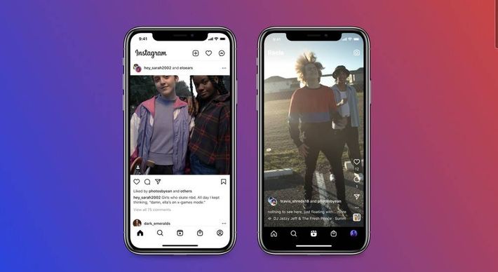 Na nova atualização do Instagram, dois perfis podem compartilhar a autoria de uma postagem no Feed ou vídeo do Reels