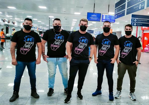 Alemão do Forró e sua equipe a caminho para a segunda turnê nos EUA