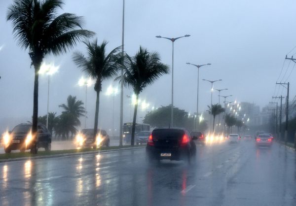 Chuva em Vitória nesta quarta-feira (20)