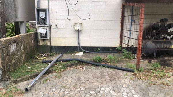 A empresa, que fica em Rio Marinho, bairro de Vila Velha, foi furtada três vezes em um intervalo de dez dias por Arquivo Pessoal