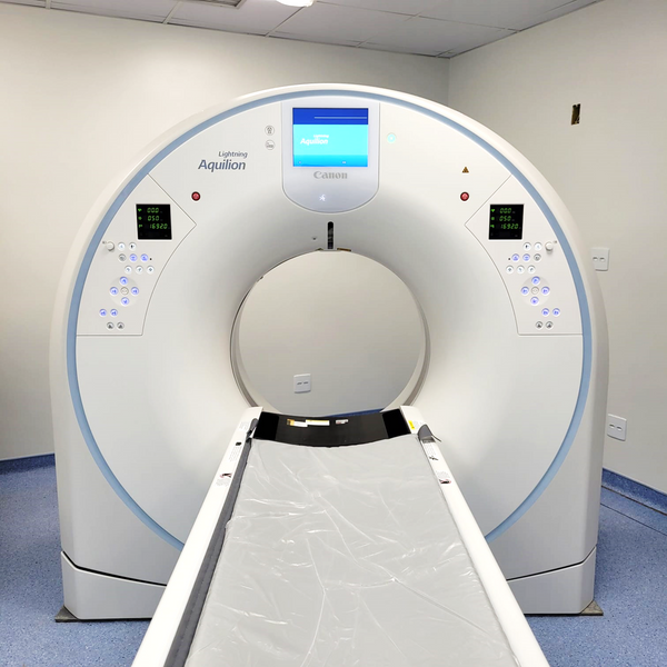 Um dos tomógrafos mais modernos do mercado também já está disponível no Grupo Cremasco. Trata-se do Canon Aquilon Lightning. por Camilla Baptistin