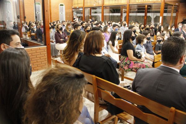 Culto em Camboriú, Santa Catarina.