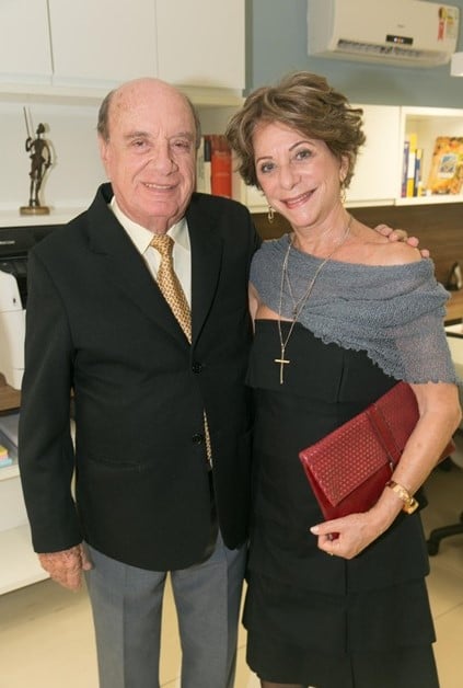 Fernando e sua esposa Ana Rita.