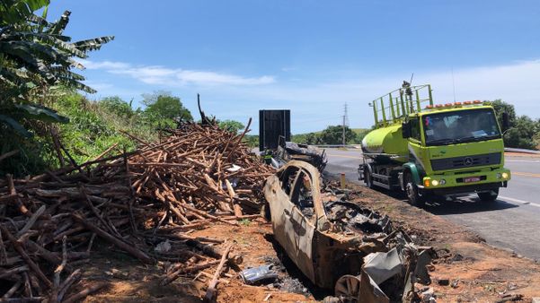 Acidente em Guarapari com um morto e dois feridos por Diony Silva