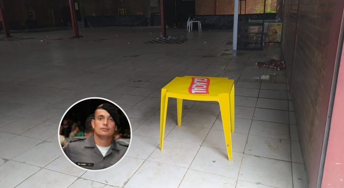 Romário Costa Ramos foi baleado durante uma festa que acontecia em um cerimonial, em Ecoporanga, no Noroeste do Espírito Santo. O suspeito do crime é o soldado da Polícia Militar Olinto Marcial Jardim Junior