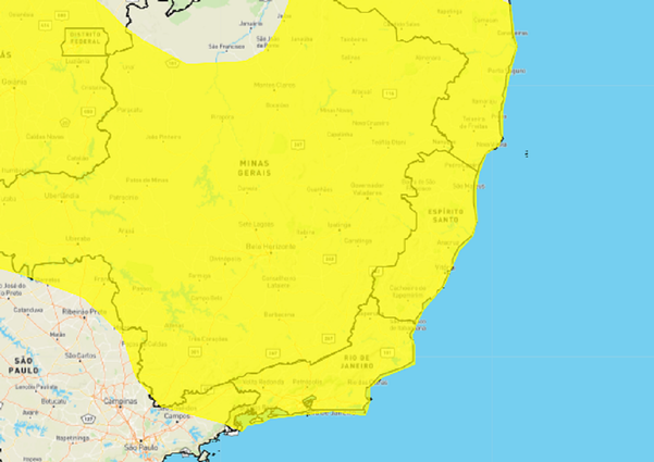 Inmet Emite Alerta De Chuvas Intensas Para Todo O Espirito Santo A Gazeta