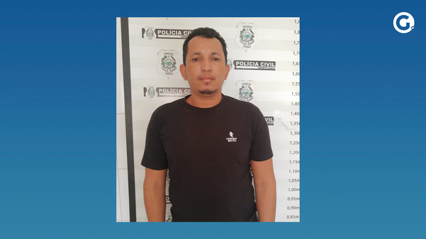 Julio Muniz dos Santos, de 37 anos de idade, acusado de ter assassinado, com um tiro na cabeça, Arley Machado Coutinho, de 39 anos.