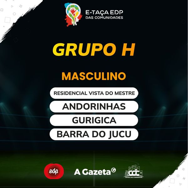 Grupo H da E-Taça EDP das Comunidades 2021 por A Gazeta