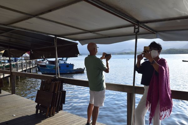 Participantes do encontro fotográfico de A Gazeta capturam imagens na Ilha das Caieiras, em Vitória por A Gazeta